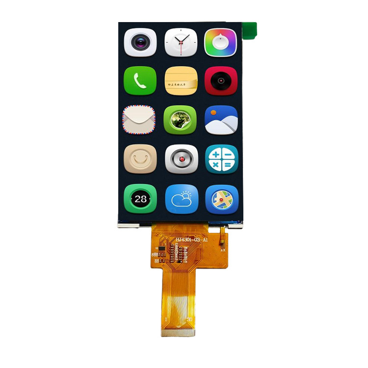Schermo verticale TFT da 4,3 pollici con display a flip, risoluzione 480*800, interfaccia MCU