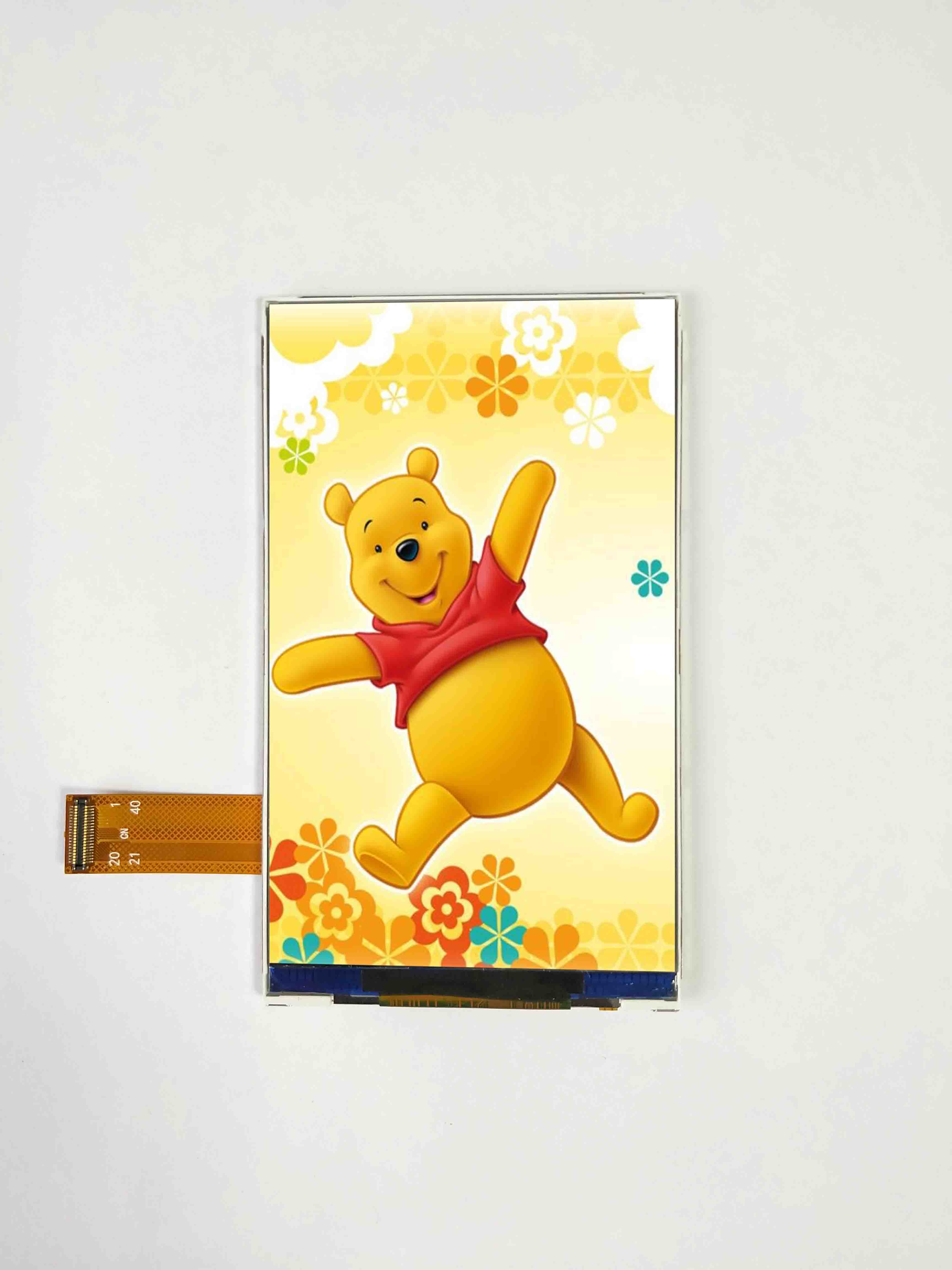 LCD Incell da 3,97 pollici con risoluzione 480*800 e supporto interfaccia SPI/MCU