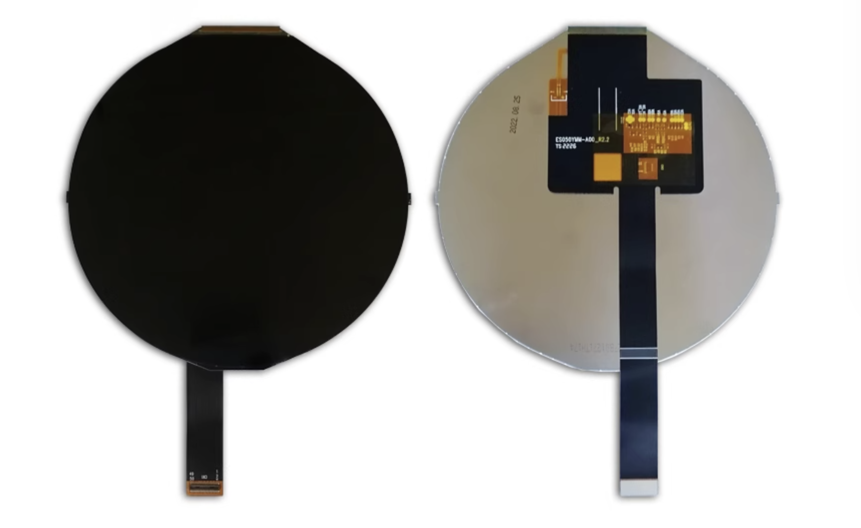 Schermata LCD rotonda da 5 pollici 1080*1080, interfaccia MIPI con gruppo touch screen capacitivo multiplo GT911