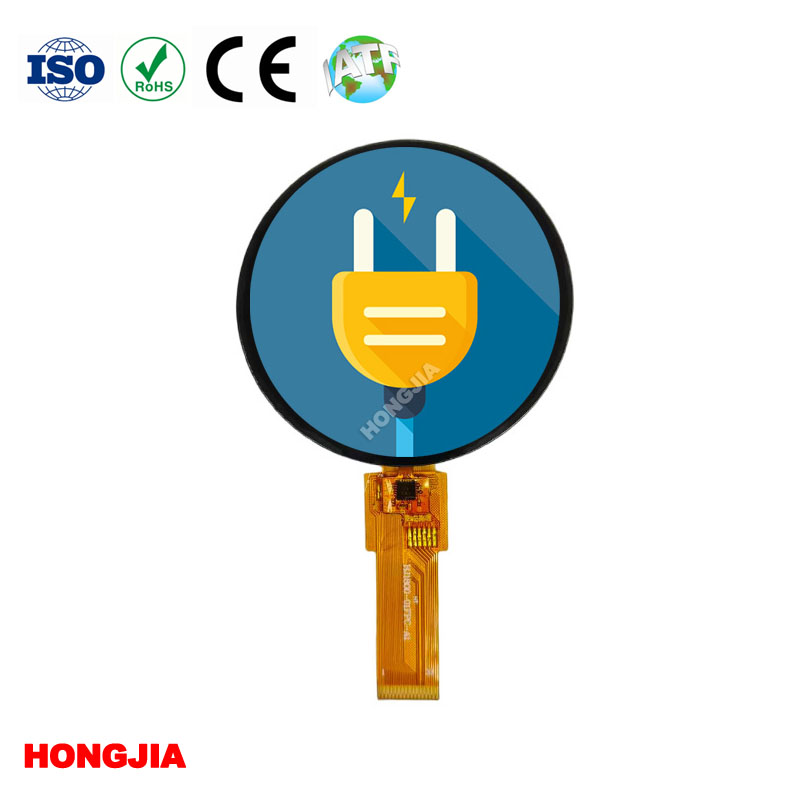 Schermo rotondo da 1,8 pollici con risoluzione 360*360 e supporto per interfacce SPI/MCU/QSPI/MIPI