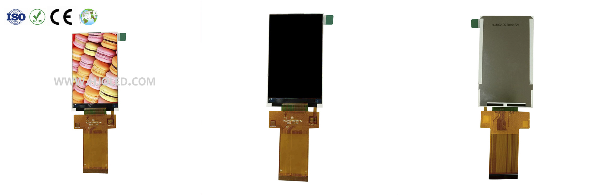 Schermo LCD IPS da 3,0 pollici con risoluzione 240*400, supporta l'interfaccia SPI/MCU, fornitura a lungo termine