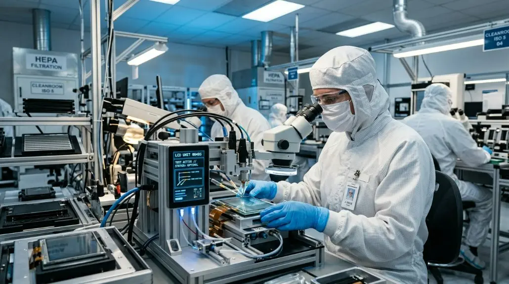 La migliore fabbrica di display a cristalli liquidi negli Stati Uniti: soluzioni LCD personalizzate conformi al 2026