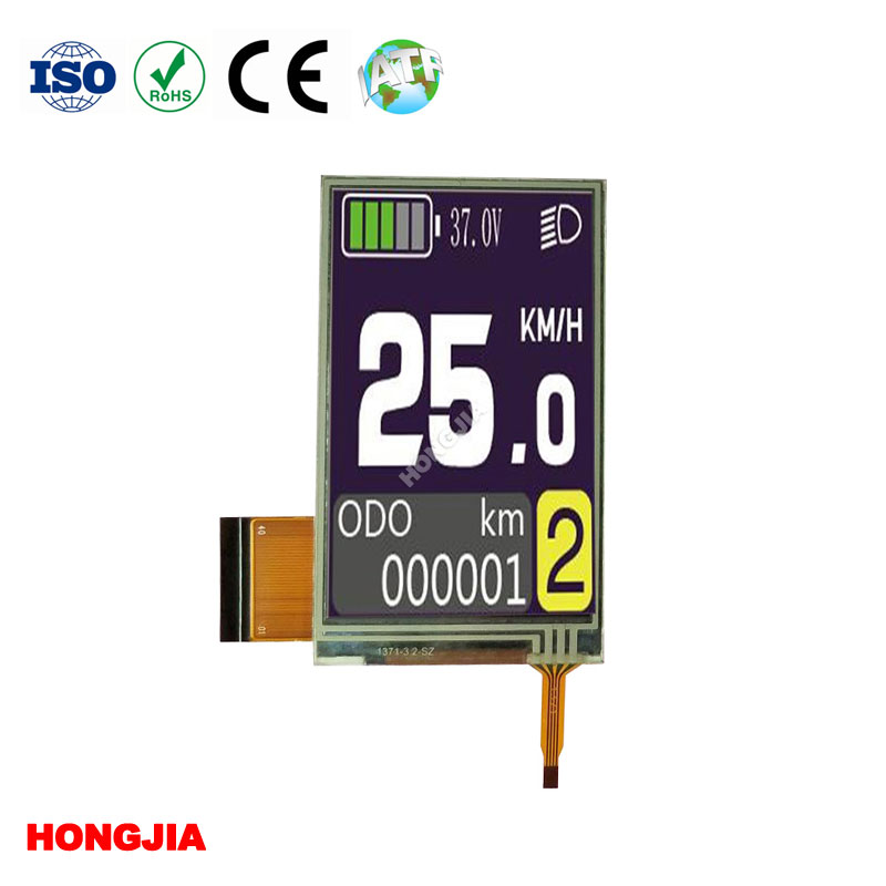 Modulo LCD touch da 3,2 pollici RTP